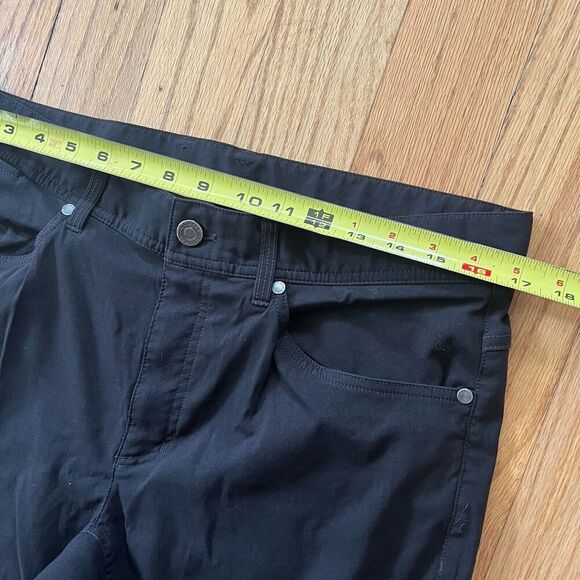 LL Bean Pants Mens 34x32 Venture Stretch Black Gorpcore Outdoor Hiking - Picture 6 of 8